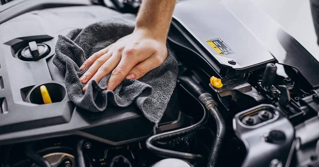 Engine bay washing